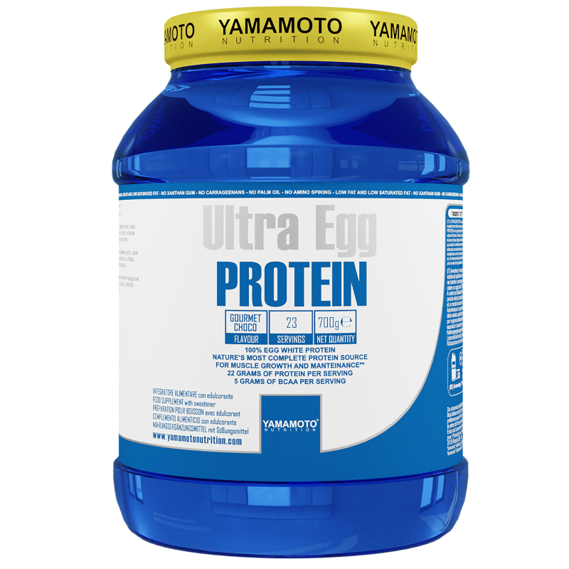 Ultra Egg PROTEIN di YAMAMOTO NUTRITION - 700 gr. - 23 dosi PROTEINE