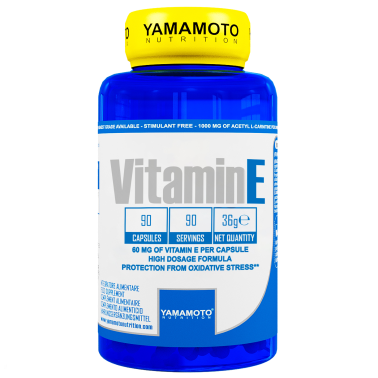 Vitamin E di YAMAMOTO NUTRITION - 90 caps - 90 dosi