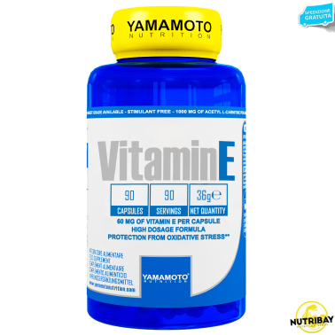 Vitamin E di YAMAMOTO NUTRITION - 90 caps - 90 dosi