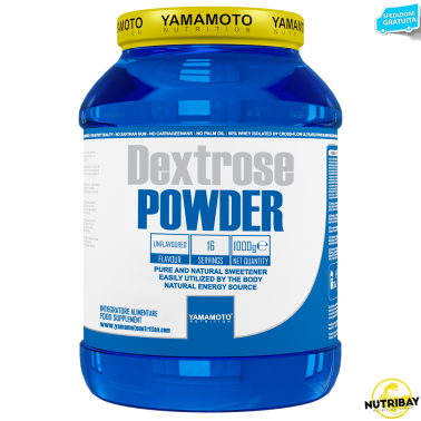 Dextrose POWDER di YAMAMOTO NUTRITION - 1000 gr - 16 dosi CARBOIDRATI - ENERGETICI