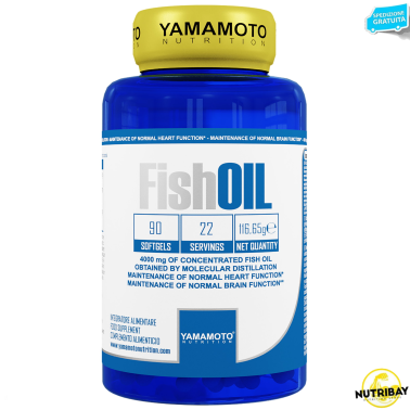 Fish OIL di YAMAMOTO NUTRITION - 90 softgel - 22 dosi OMEGA 3