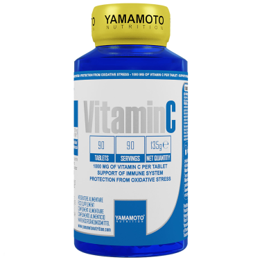 Vitamin C 1000mg di YAMAMOTO NUTRITION - 90 cpr - 90 dosi VITAMINE
