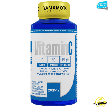 Vitamin C 1000mg di YAMAMOTO NUTRITION - 90 cpr - 90 dosi VITAMINE