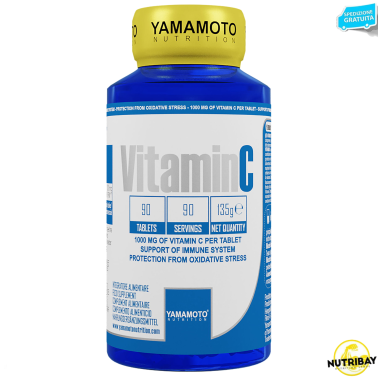 Vitamin C 1000mg di YAMAMOTO NUTRITION - 90 cpr - 90 dosi