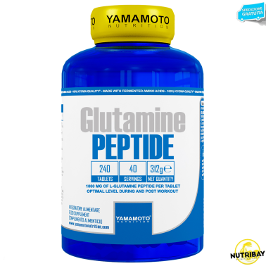 Glutamine PEPTIDE di YAMAMOTO NUTRITION - 240 cpr - 40 dosi