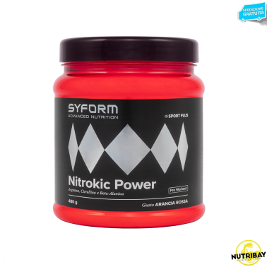 SYFORM Nitrokic Power 480 grammi PRE ALLENAMENTO