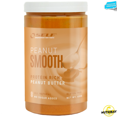 Self Omninutrition Peanut Smooth - 400 gr AVENE - ALIMENTI PROTEICI