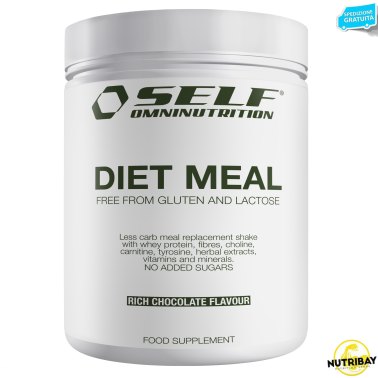Self Diet Meal 500 gr Pasto Sostitutivo Proteico con Proteine e poche calorie