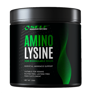 Self Omninutrition Amino Lysine 200 gr Integratore Aminoacido LIsina in Polvere