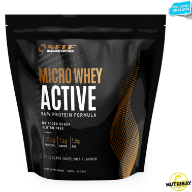 Self Micro Whey Active 1 kg Proteine Siero del Latte Isolate con VB 104 PROTEINE
