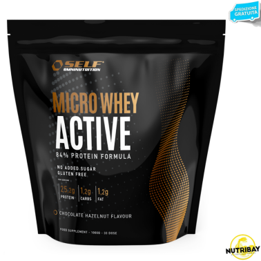 Self Micro Whey Active 1 kg Proteine Siero del Latte Isolate con VB 104