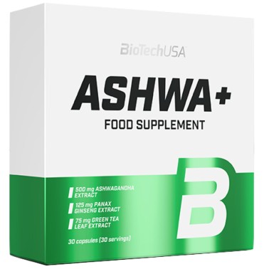 Biotech Ashwa+ - 30 caps BENESSERE-SALUTE
