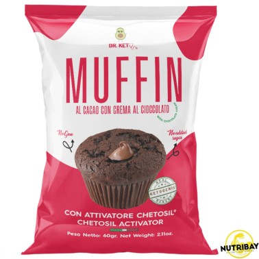 Dr. Keto Muffin ripieno al cioccolato - 60 gr AVENE - ALIMENTI PROTEICI