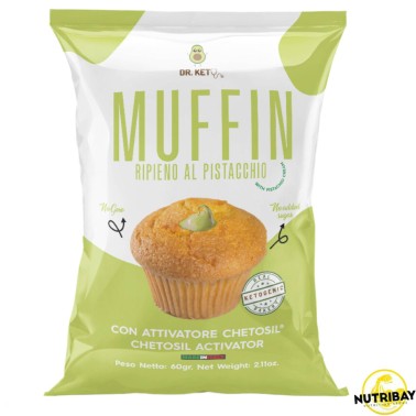 Dr. Keto Muffin ripieno al pistacchio - 55 gr AVENE - ALIMENTI PROTEICI