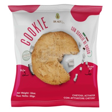 Dr. Keto Cookie con scaglie di cocco - 50 gr AVENE - ALIMENTI PROTEICI