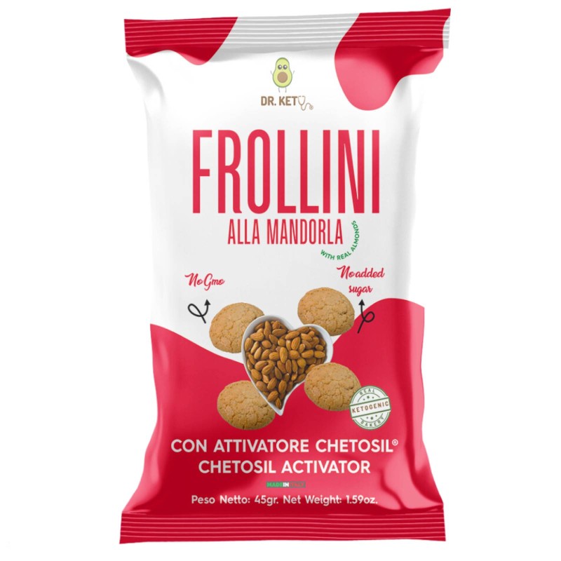 Dr. Keto Frollini alla Mandorla - 45 gr. AVENE - ALIMENTI PROTEICI