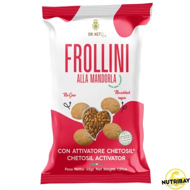 Dr. Keto Frollini alla Mandorla - 45 gr. AVENE - ALIMENTI PROTEICI