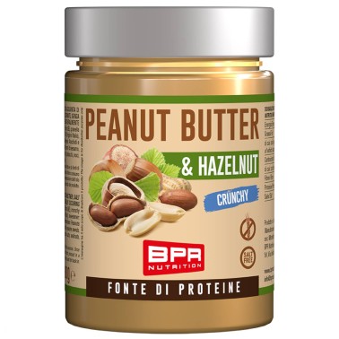 Bpr Nutrition Peanut Butter & Hazelnut Crunchy - 280 gr. AVENE - ALIMENTI PROTEICI