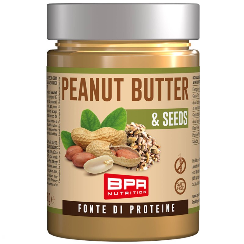 Bpr Nutrition Peanut Butter & Seeds - 280 gr. AVENE - ALIMENTI PROTEICI