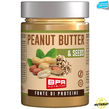 Bpr Nutrition Peanut Butter & Seeds - 280 gr. AVENE - ALIMENTI PROTEICI