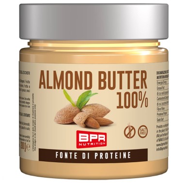 Bpr Nutrition Almond Butter 100% - 200 gr. AVENE - ALIMENTI PROTEICI
