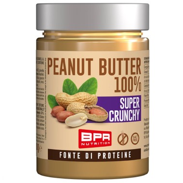 Bpr Nutrition Peanut Butter 100% Super Crunchy - 300 gr. AVENE - ALIMENTI PROTEICI