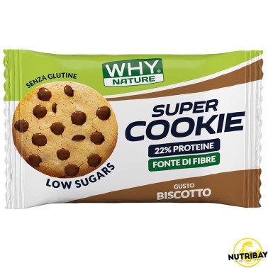 Why Nature Super Cookie - 1 biscotto da 30 gr AVENE - ALIMENTI PROTEICI