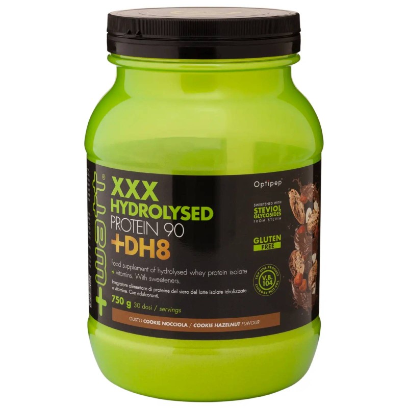 +Watt XXX Hydrolysed Protein 90 + DH8 - 750 gr PROTEINE