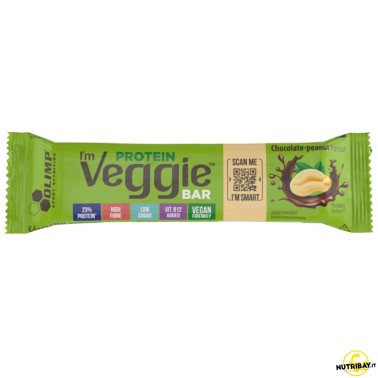 Olimp I'm Veggie Protein Bar - 1 barretta da 50 gr BARRETTE ENERGETICHE