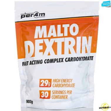 Per4m Malto Dextrin - 900 gr CARBOIDRATI - ENERGETICI