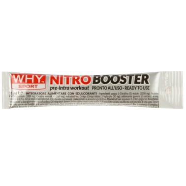 Why Sport Nitro Booster - 1 stick da 10 ml PRE ALLENAMENTO