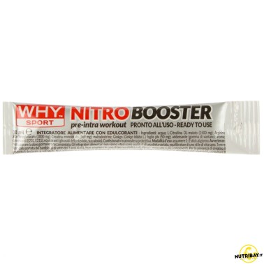 Why Sport Nitro Booster - 1 stick da 10 ml PRE ALLENAMENTO