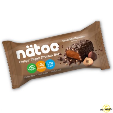 Natoo Crispy Vegan Protein Bar - 1 barretta da 50 gr BARRETTE ENERGETICHE