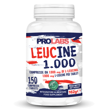 Prolabs Leucine 1000 150 compresse di Aminoacido Leucina AMINOACIDI BCAA