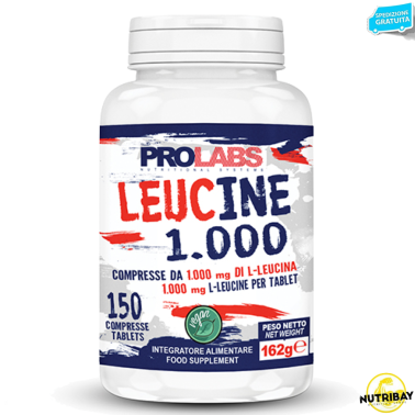 Prolabs Leucine 1000 150 compresse di Aminoacido Leucina AMINOACIDI BCAA