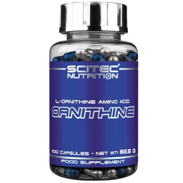 Scitec Nutrition Ornithine 100 cps. Aminoacido Ornitina AMINOACIDI BCAA