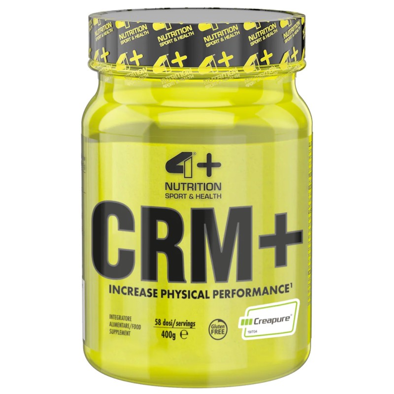 4+ NUTRITION CRM+ Creatina Creapure 400 gr. CREATINA