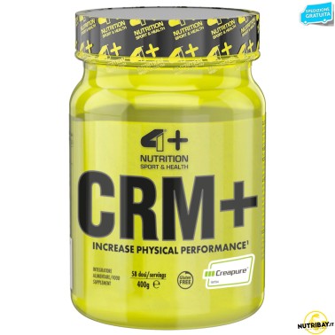 4+ NUTRITION CRM+ Creatina Creapure 400 gr. CREATINA