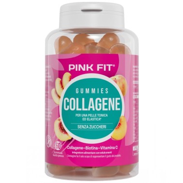 Pink Fit Gummies Collagene - 60 gommose BENESSERE-SALUTE