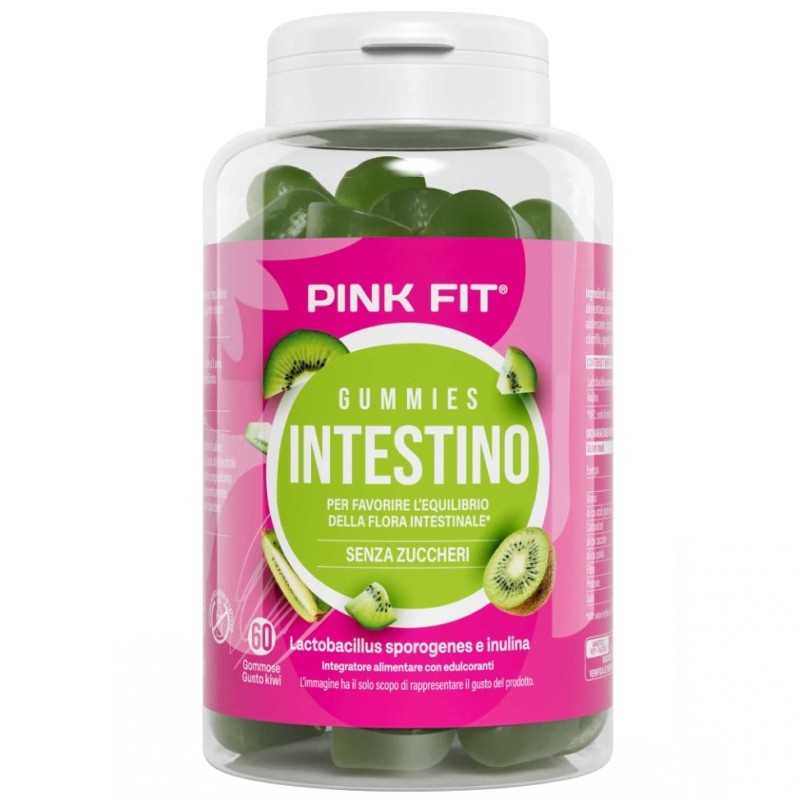 Pink Fit Gummies Intestino - 60 gommose BENESSERE-SALUTE
