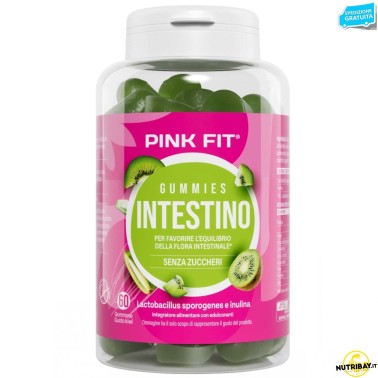 Pink Fit Gummies Intestino - 60 gommose BENESSERE-SALUTE