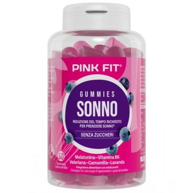 Pink Fit Gummies Sonno - 60 gommose BENESSERE-SALUTE