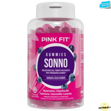 Pink Fit Gummies Sonno - 60 gommose BENESSERE-SALUTE