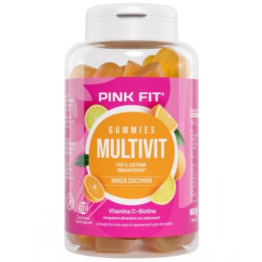 Pink Fit Gummies Multivit - 60 gommose VITAMINE