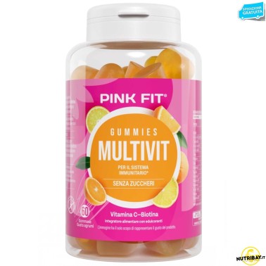 Pink Fit Gummies Multivit - 60 gommose VITAMINE