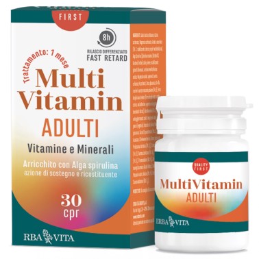 ERBA VITA MULTIVITAMINERAL ADULTI 30 cpr VITAMINE