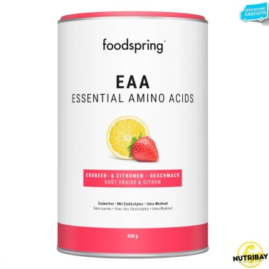 Foodspring EAA aminoacidi essenziali - 420 gr AMINOACIDI COMPLETI / ESSENZIALI