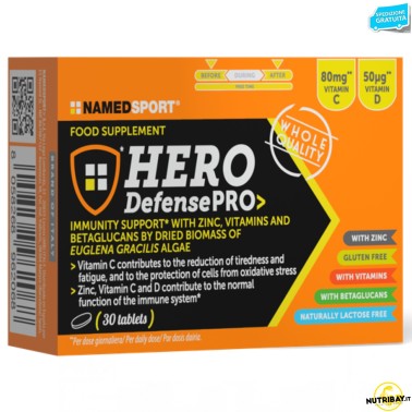 Named Sport Hero Defense Pro - 30 cpr VITAMINE