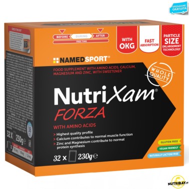 Named Sport Nutrixam Forza - 32 bustine AMINOACIDI COMPLETI / ESSENZIALI