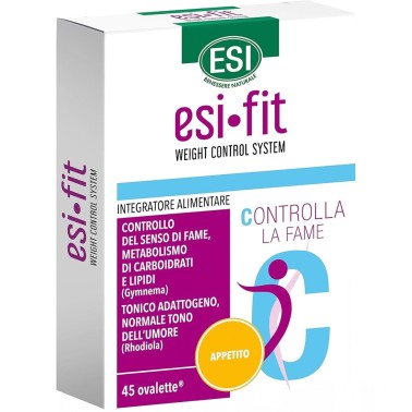 ESI FIT Controlla APPETITO 45 ovalette BRUCIA GRASSI TERMOGENICI